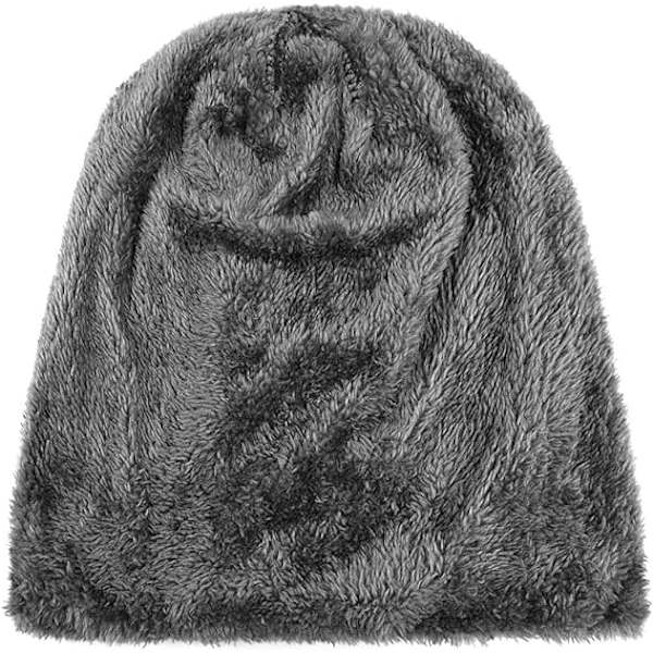 Svart barnscarf och mösspaket för pojkar och flickor