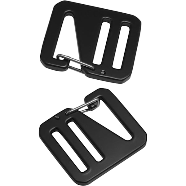 3,48×3,4×0,3cm 4 stk. Fjederbelastede Skydedørsjusterbare Remme G-Formet Spænde Aluminiumlegeringskrog