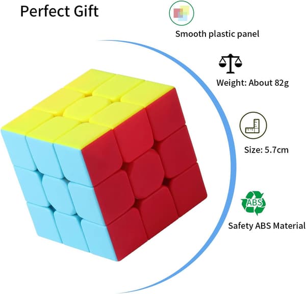 3x3 magisk kub, Warrior S Speed ​​Cube Puzzle Frosted Speed