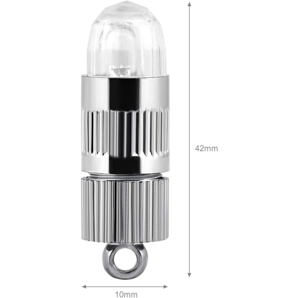 15 stk LED-ballonger lyslamper varmt hvitt for papirlykt bryllup