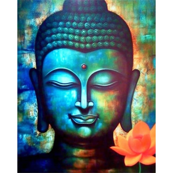 30x40 cm Timanttimaalauspakkaukset, Buddha (Tyyli 10)