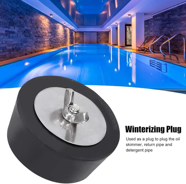 63 mm Vinteriseringsprop Pool Gummiudvidelse til Poolrør Vintertilbehør