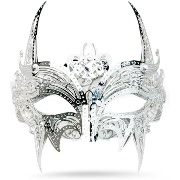 Naisten Kimaltava Rhinestone-Naamio She-Devil-Naamio Hieno Juhla Naamiaiset Uusivuosi Mardi Gras