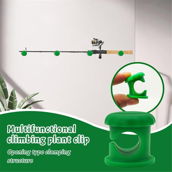 Træningsclips til klatreplanter - Holdbare - Til tomatplanter - Problemfri installation - Vertikale haveclips