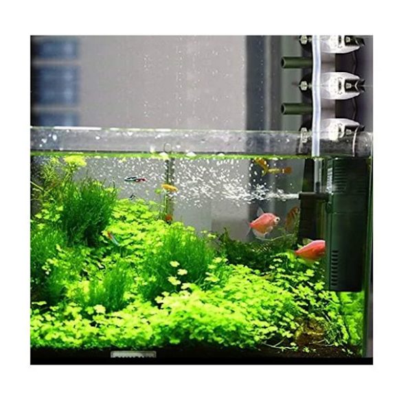 Akvaariosuodatin Sisäinen suodatin Sisäinen suodatinpumppu suihkuputkella 300L akvaarioon (300L/H 2W)