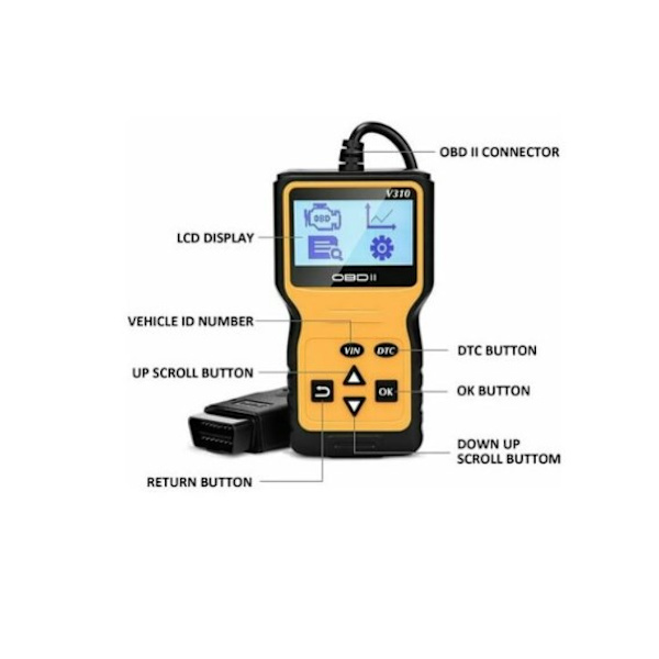 Autodiagnostiska skanningsverktyg Auto Reader Car Reader Read
