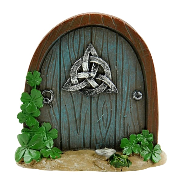 Set med 1 Sparkle Fairy Door Garden Home Ornament