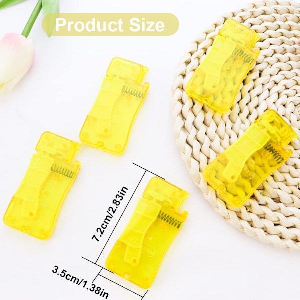 3.5x7.2cm 5 stk. Automatisk Nålitreder Enkel Nålitreder Verktøy Selvtråd Guide Plast Sy Tilbehør Synål Enhet for Håndsøm