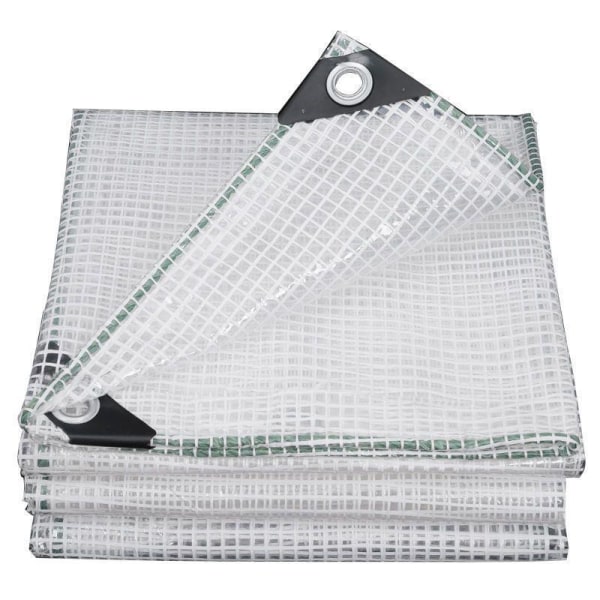 2*3m transparent hær tarp 170g/m² klippbar