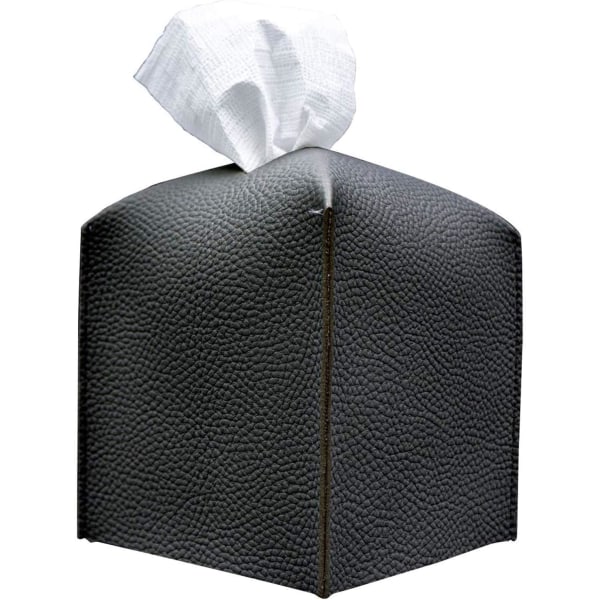 Tissue Box Cover, [raffinert] Moderne PU Leather Square Tissue