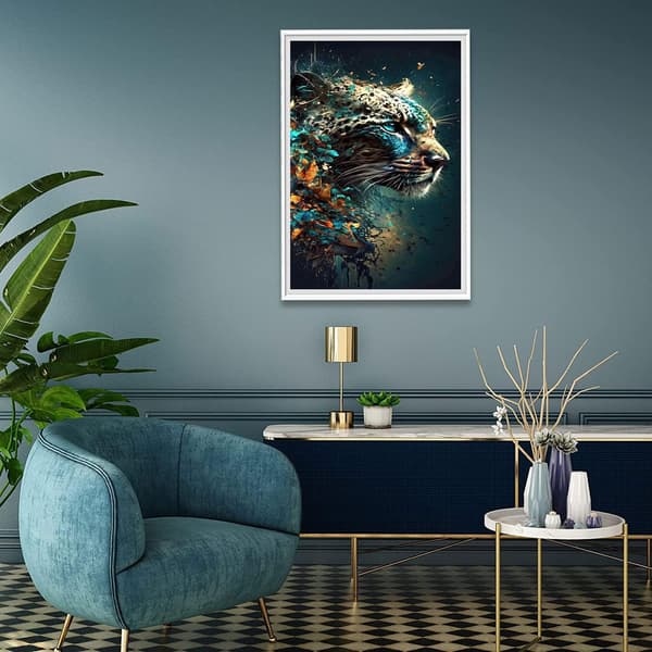 (30x40cm) 5D Timanttimaalaus Tiikeri 7