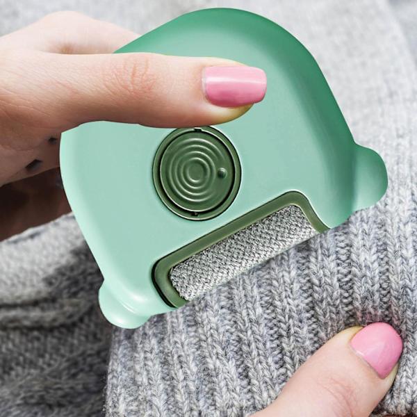Manuel Tøj Epilator（Grøn）, Tøj Epilator Shaver, 3 i 1,