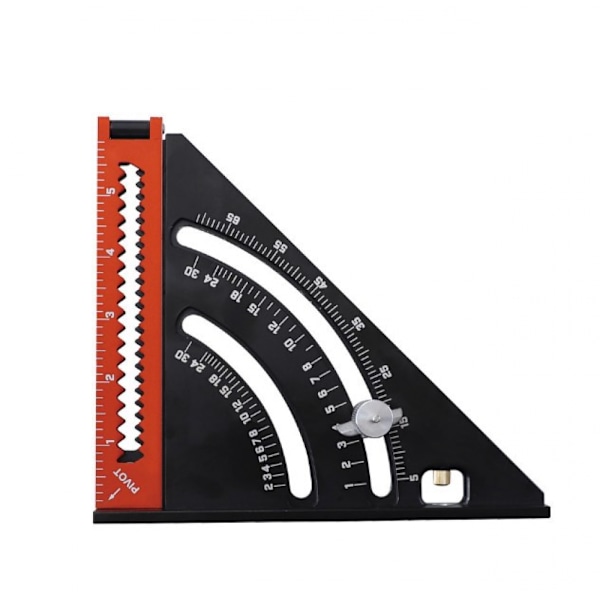 Pre Square Carpenter Metal Aluminum Folding Triangle Ruler Combination Square 310mm Multifunction Tr