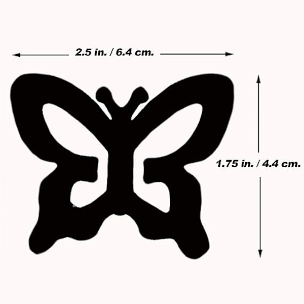 Butterfly sæt 4 clips bh stropper clips Racing back skjulte stropper