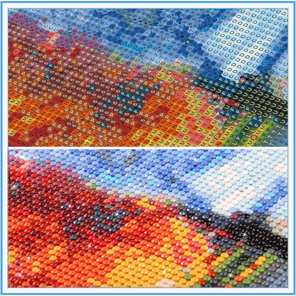 Livets träd Diamantmålning 30x40cm (Stil 10)