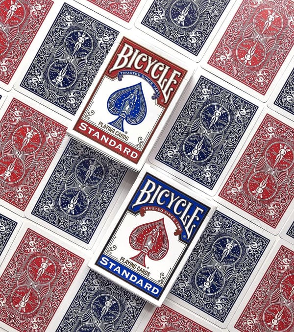 2 decks med 54 originale Rider Back Standard-kort - Spell / S