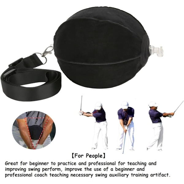 Golf Impact Ball 15cm, Golf Smart Ball Trainer, Golf Swing Practice Aid, Golf Posture Correction Sup
