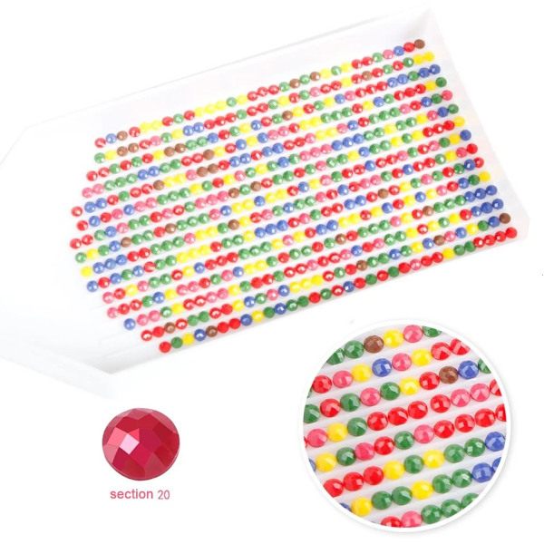 (30x40cm) Diamantmaleri Dyr Kat Fuld Bor 5D Diamant