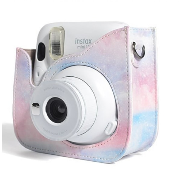 Case kompatibel med Fujifilm Instax Mini 12 Instant Camera - Kameraväska i konstläder Resekamera