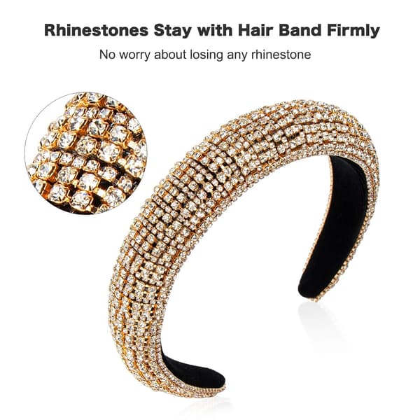 Mote Diamant Hodebånd Glitrende Rhinestone Hodebånd Bling Hai