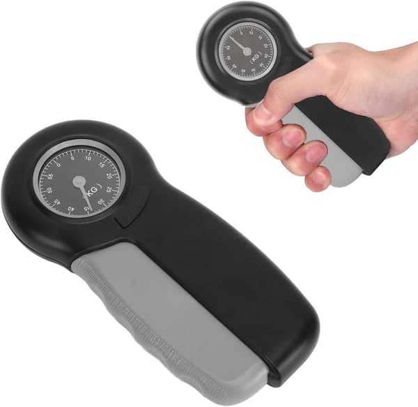 Gripstyrke Trener, Gripstyrke Tester Hånd Dynamometer Ergonomisk Gripstyrke Måling Meter Grip Dynamometer