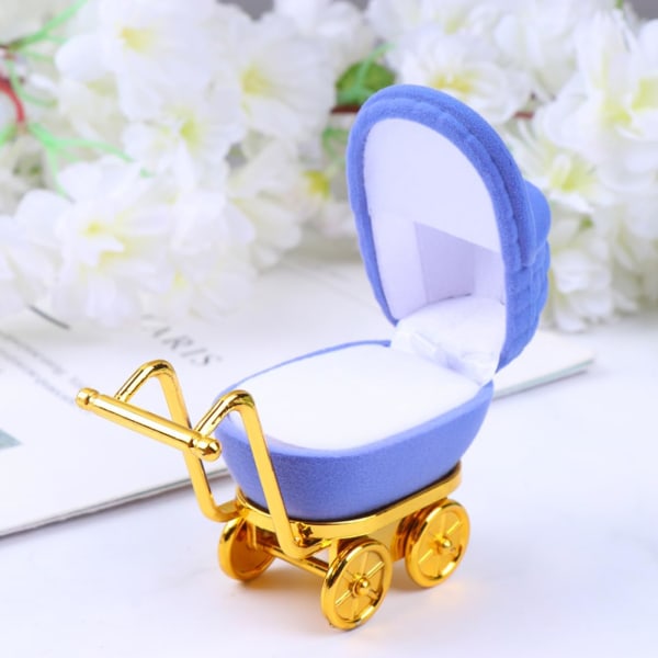 2 Pack Baby Stroller Storage Box - Bridal Ring Gift Boxes - Valentine's Day Jewelry Box - Ring Box f