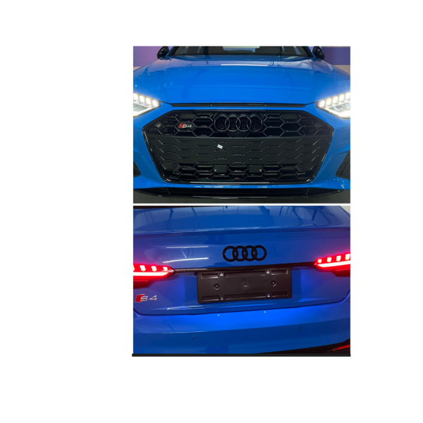 Audi A3 Black Edition Blackline Emblem Logo Ring Musta (etu