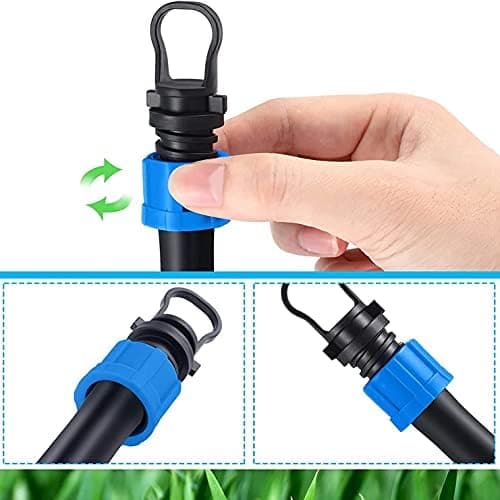 12-pack 1/2\" Droppbevattning Ändstycken - Universell Passform - Passar 16-17mm Droppslang