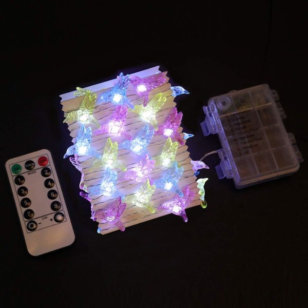 Dekorative Hummingbird String Lights, 13,12 Ft. 40 LED Cool