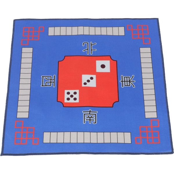 Mahjong Mat Mahjong borddæksel 80 cm skridsikker bordmåtte reduktion Mahjong Pad til Mahjon Majiang Pai