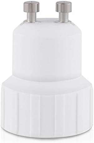 4x2,8 cm 4-pack Socket Adapter - GU10 till E14 Socketkonverter - Bajonettbas Lampfäste Adapter för LED Halogenlampa