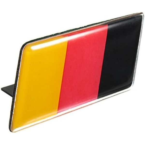 Alumiininen saksalainen lippu -merkki -maski -emblem -auton tarra