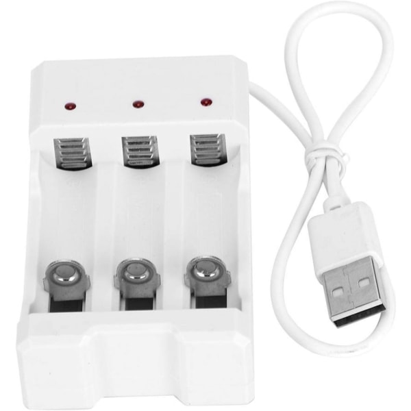 Høj pålidelig miljøvenlig batterioplader USB-oplader til AA/AAA model batteri