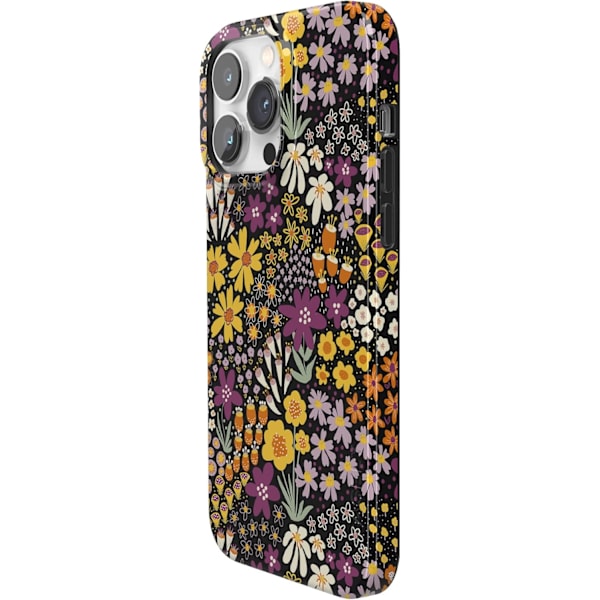 iPhone 14 Pro Max Deksel | Plommeblomstret | Klassisk Ultratynt Design