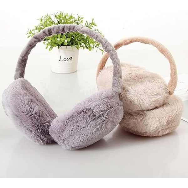 Unisex talvikorvaläpät Anti Cold Warm Plush Earmuffs For Wom