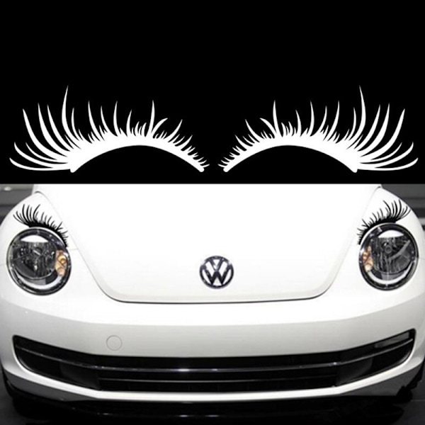 2 stk. Cils Noirs Autocollant til Bil Cils Sticker Bil D