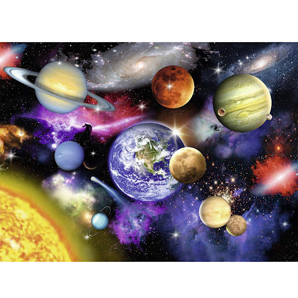 30x40 cm 5D DIY Full Diamond Painting, Space Planet, DIY