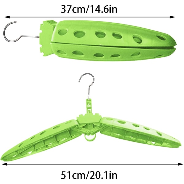 3 Piece Foldable Wetsuit Hanger - Surfing Wetsuit Hangers - Foldable Wetsuit Holder Diving - Quick D