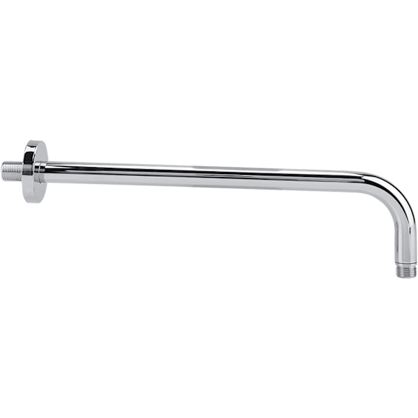 Wall Mounted Shower Arm High Stainless Steel Round Extra Long Shower Extension Arm Hose Ceiling Shower Head Accessories