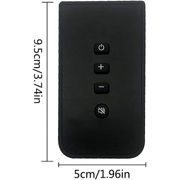 Bose Solo5 Solo10 Solo15 Soundbar fjernbetjening til Bose Cinemate 10 Cinemate 15 Cinema