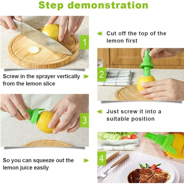 Citronpresser, Manuel Citronpresser, Appelsiner, osv. Nemmere Uanset Hvilken Citronpresser eller Hvidløgspresser (Vert)