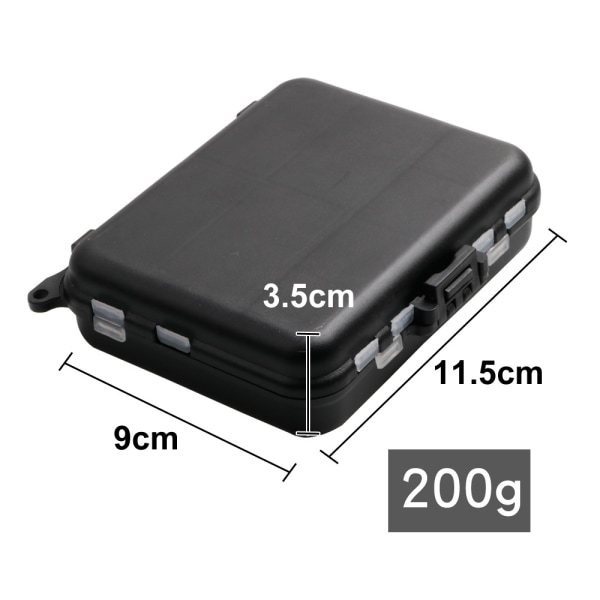 Fiskeutrustning Box Kit med Fiskeutrustning Box 183pcs