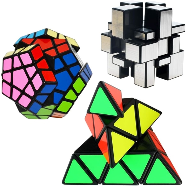 Speed ​​Puzzle Cube Set 3 Pack Magic Cube Magic Cube Set wit