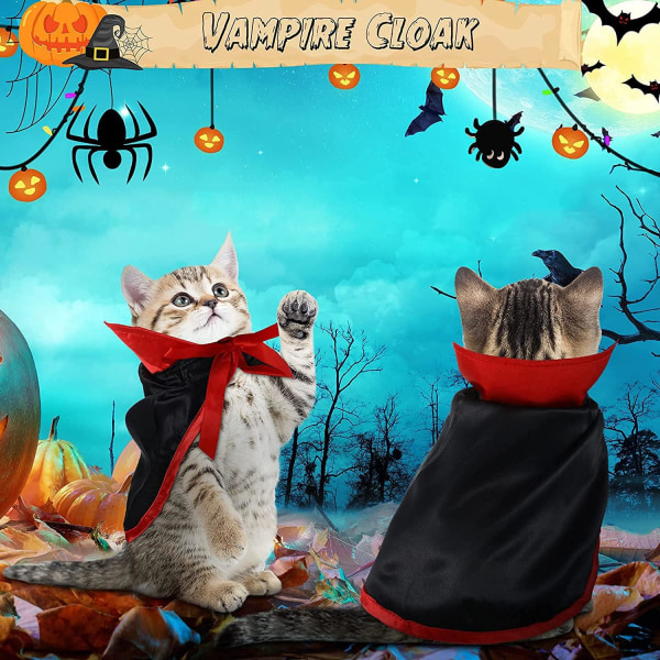 Lemmikkikissan puku, lemmikin Halloween-puku, kissan koiran Halloween-puku