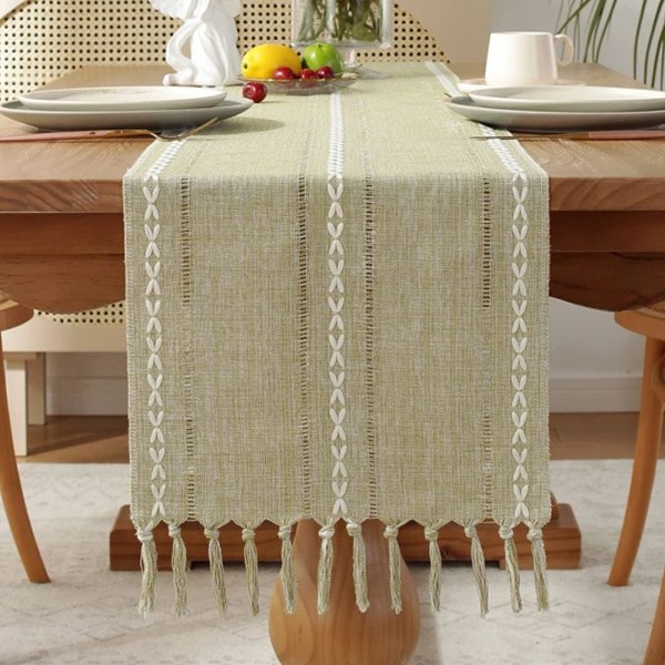 Jute Table Runner 33 * 240cm Bohemian Chic Table Runner Beige Mac