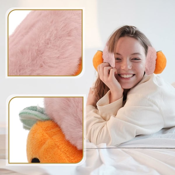 Cartoon Plush Winter Plush Carrot Ears Hairy Ear Warmers War