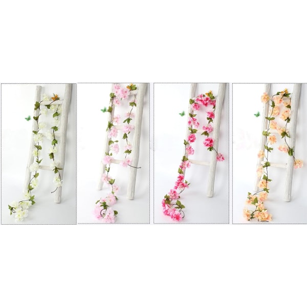 2 kpl x 1,8 cm - Samppanja Fleur Artificielle Fleur de Cerisier