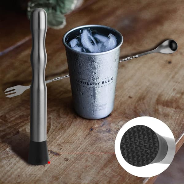 (To Muddlers) 23cm Rustfrit Stål Muddler og Is Tange Sæt til Cocktail 2 Dele Hjemme Bar Værktøj Bartender Sæt