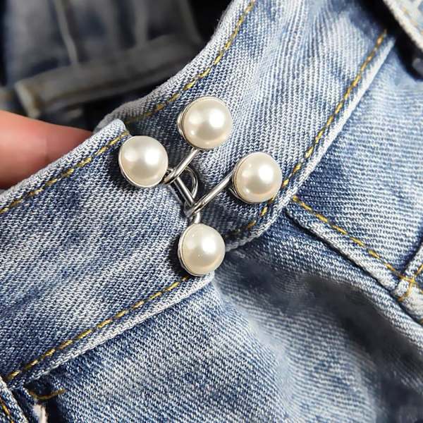 Jeansin napit, säädettävät jeansin napit, irrotettavat jeansin napit, ei ompelua tarvita, täydellinen istuvuus, välittömät jeansin napit
