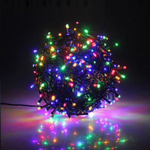 Höstdekoration ljusslinga, 20M 200 LED orange Halloween ljusslinga inomhus ljusslinga 8 M